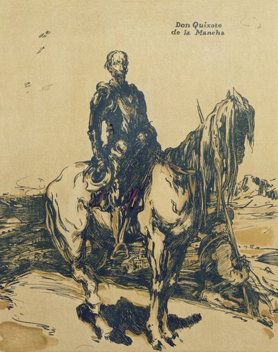 Don Quixote de la Mancha, illustration fra 