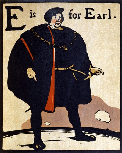 E er for Earl, illustration fra 
