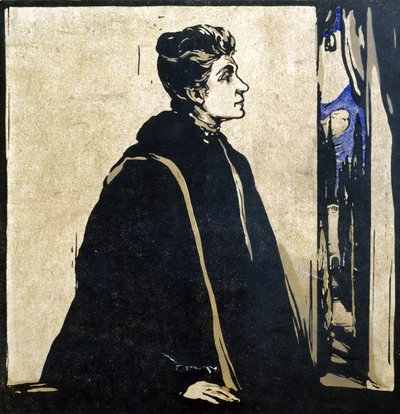 Eleonora Duse (1858-1924) illustration fra 
