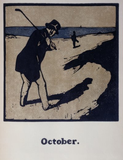 Golf af William Nicholson
