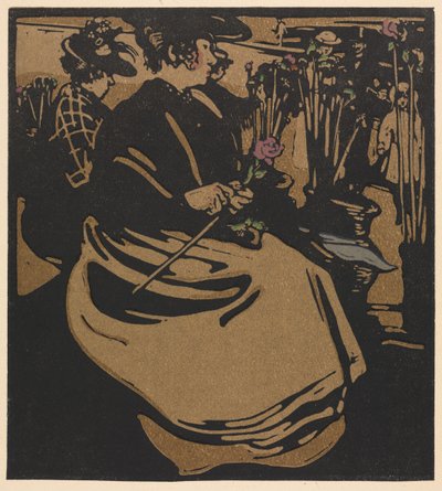 London typer: Flower Girl af William Nicholson