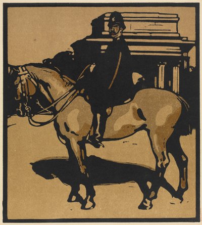 London-typer: politimand (Constitution Hill) af William Nicholson
