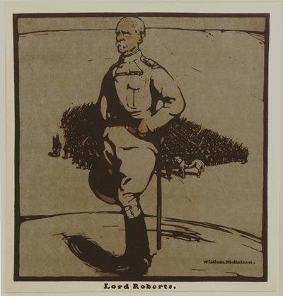 Lord Roberts, omkring 1902 (chromolitho) af William Nicholson