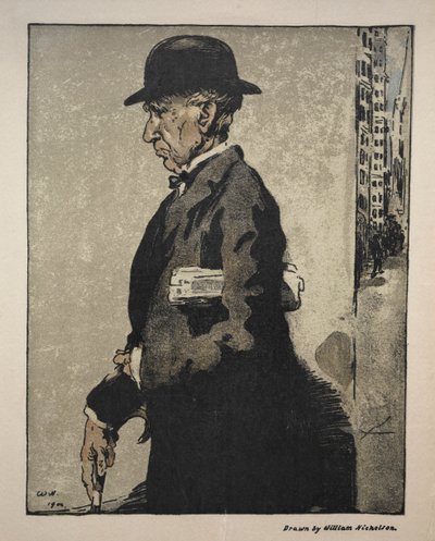 Russell Sage af William Nicholson