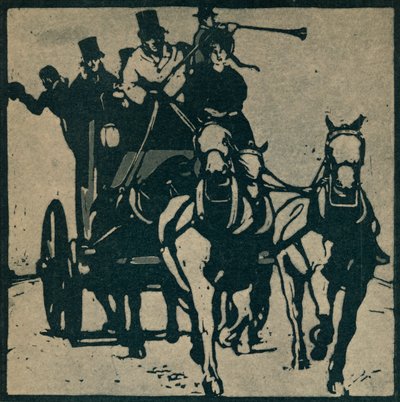 De fire i hånden, c1898, 1935. af William Nicholson