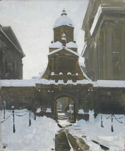 Æresporten under sne af William Nicholson