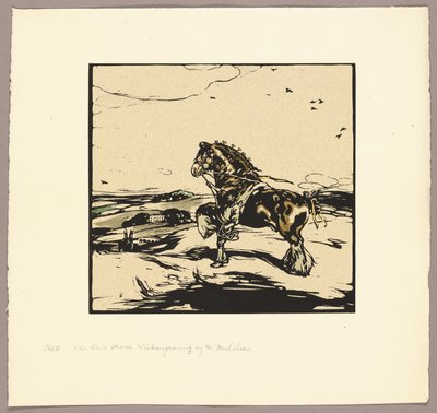 Shire-hesten af William Nicholson