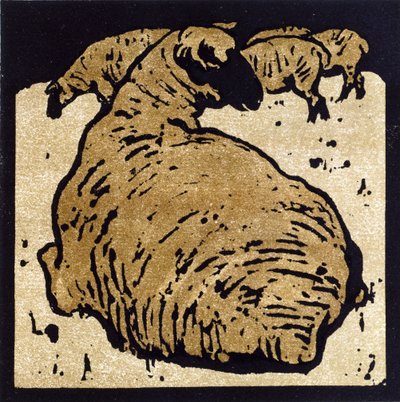 The Simple Sheep, illustration fra 
