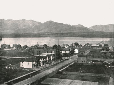 Havnen, Vancouver, Canada, 1895. af William Notman and Son