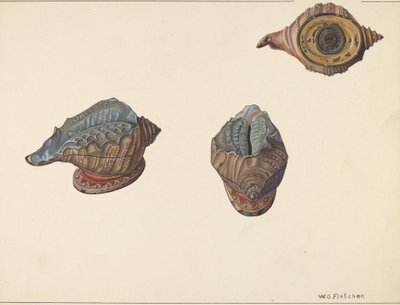 Shell Out Bank, ca. 1938. af William O. Fletcher