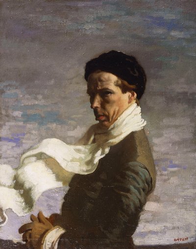 En ung mand fra vesten, selvportræt, 1909 af William Orpen