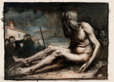 Job på møddingen af William Orpen