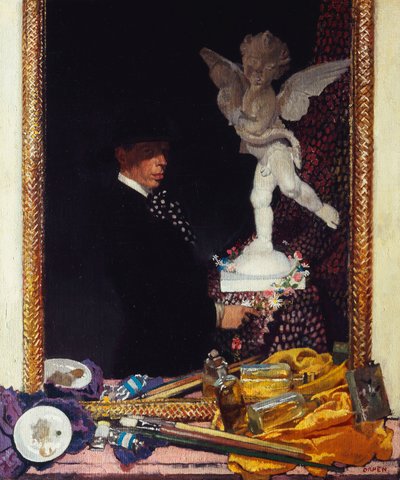 Mig og Amor, 1910 af William Orpen