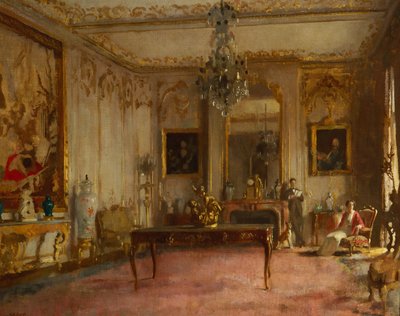 Park Lane interiør af William Orpen
