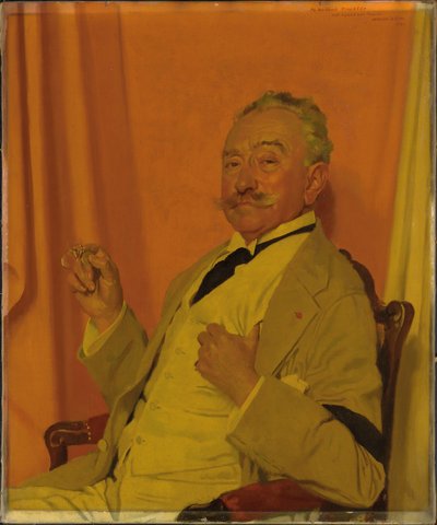 Portræt af Roland Knoedler, 1922 af William Orpen