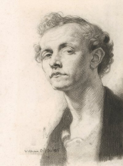 Studie af Jack Knewstub, 1905 af William Orpen