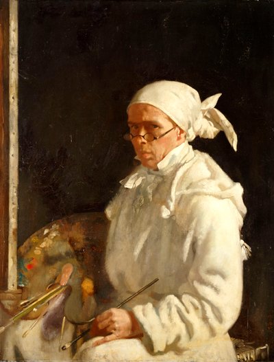 Maleren: Selvportræt med briller, 1907 af William Orpen