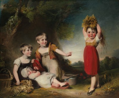 Børnebørnene af Sir William Heathcote, 3. Baronet. af William Owen