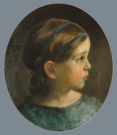 Datter af William Page Sandsynligvis Mary Page, ca. 1840. af William Page
