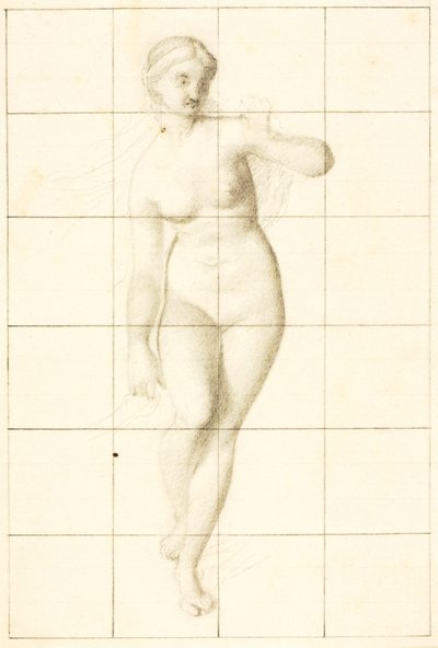 Venus guider Eneas og trojanerne til den latinske kyst (studie af Venus) af William Page