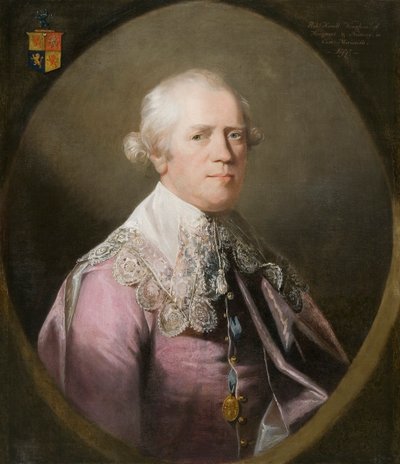 Robert Howell Vaughan, 1738 - 1792, c1784. af William Parry