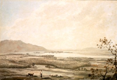 Killarney fra bakkerne over Muckross af William Pars
