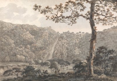 Vandfaldene ved Powerscourt, Co. Wicklow, Irland af William Pars