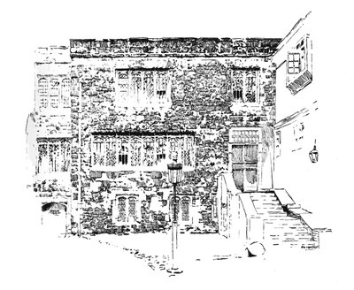Jerusalems kammer. Abbots Residence, Westminster, c1897 af William Patten