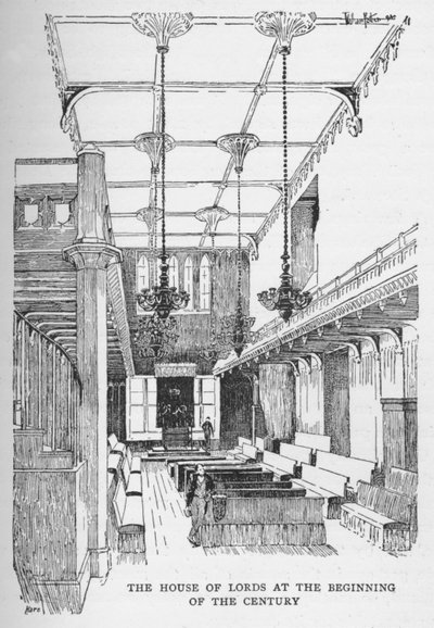 House of Lords i begyndelsen af århundredet, c1897 af William Patten