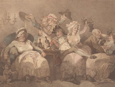 En skitse fra naturen, 24. januar 1784. af William Paulet Carey