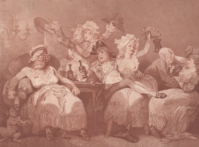 En skitse fra naturen, 24. januar 1784. af William Paulet Carey