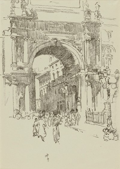 Vitorio Emanuel-pladsen af William Penhallow Henderson