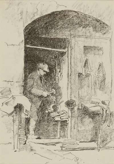Jernarbejderen af William Penhallow Henderson