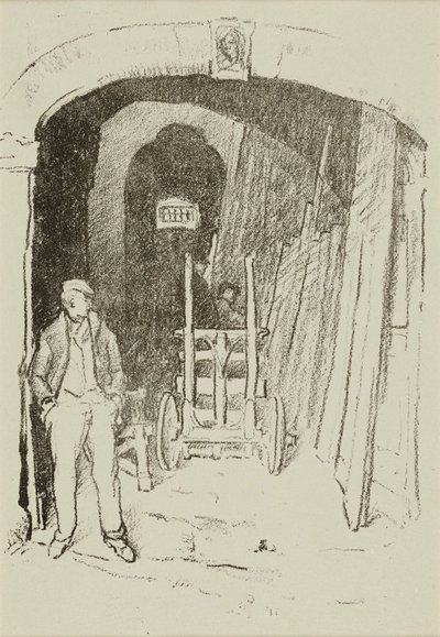 Skovarbejderen af William Penhallow Henderson