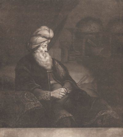 En jødisk rabbiner af William Pether