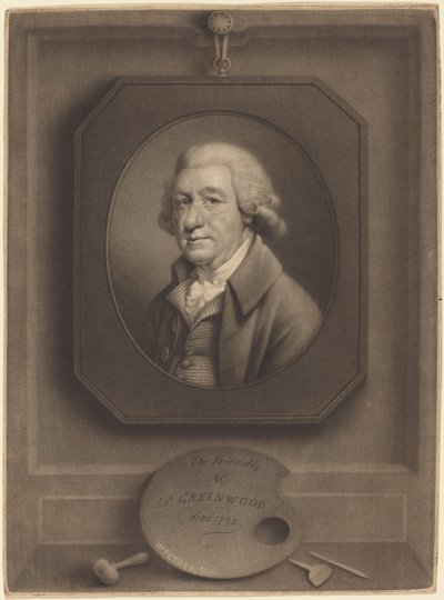 Den venlige hr. John Greenwood af William Pether