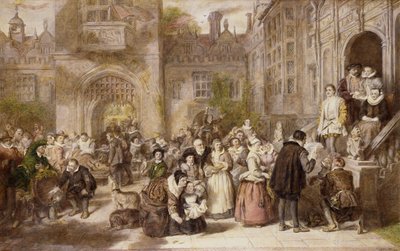 Kommer af alder i gammel tid, 1907 af William Powell Frith