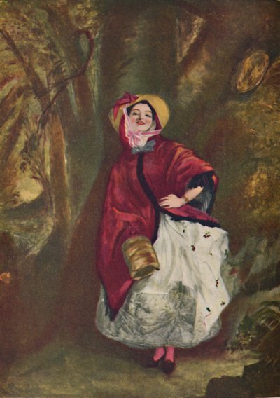 Dolly Varden, 1842, c1950. af William Powell Frith