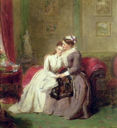 Håb og frygt, 1869 af William Powell Frith