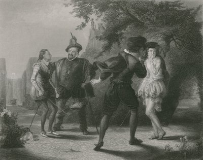 Duellen, Tolvte Nat af William Powell Frith
