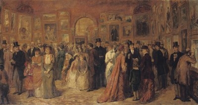 Den private udsigt, 1881, 1882 af William Powell Frith