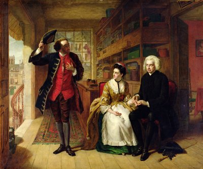 Pulsen, Manden, 1869 af William Powell Frith