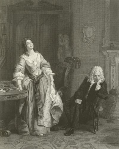 Den afviste digter af William Powell Frith
