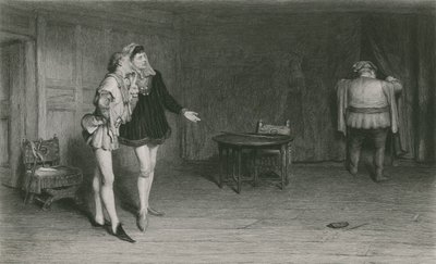 Prins Henrik, Points og Falstaff, Kong Henrik IV, første del af William Quiller Orchardson