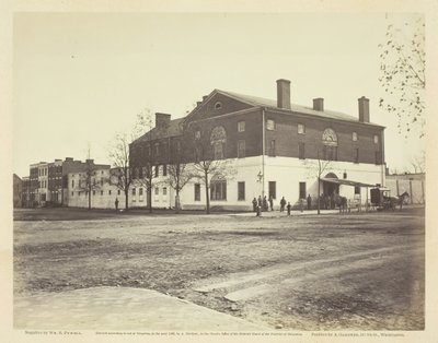 Old Capitol Prison, Washington, 186165. af William R. Pywell