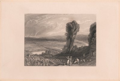 Bridge of St. Cloud & Sevres af William Radclyffe