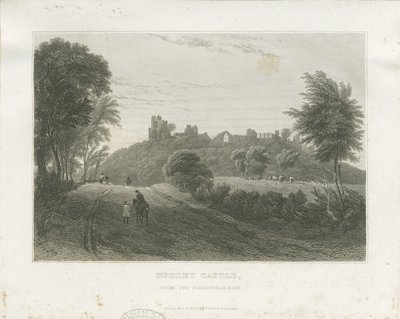 Dudley Castle: stålgravering, nd [c1831] (tryk) af William Radclyffe