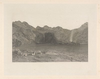 Keswick Lake, Cumberland af William Radclyffe