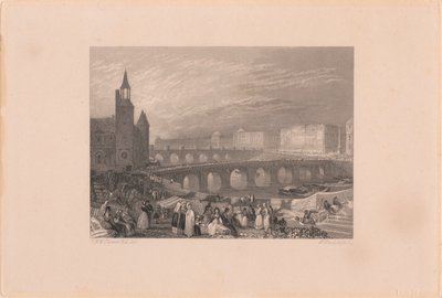 Flower Walk og Pont-au-Change af William Radclyffe