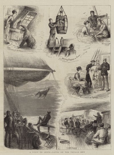 Et besøg i Indien, noter om rejsen ud af William Ralston
